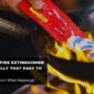 PanSafe fire extinguisher sachet